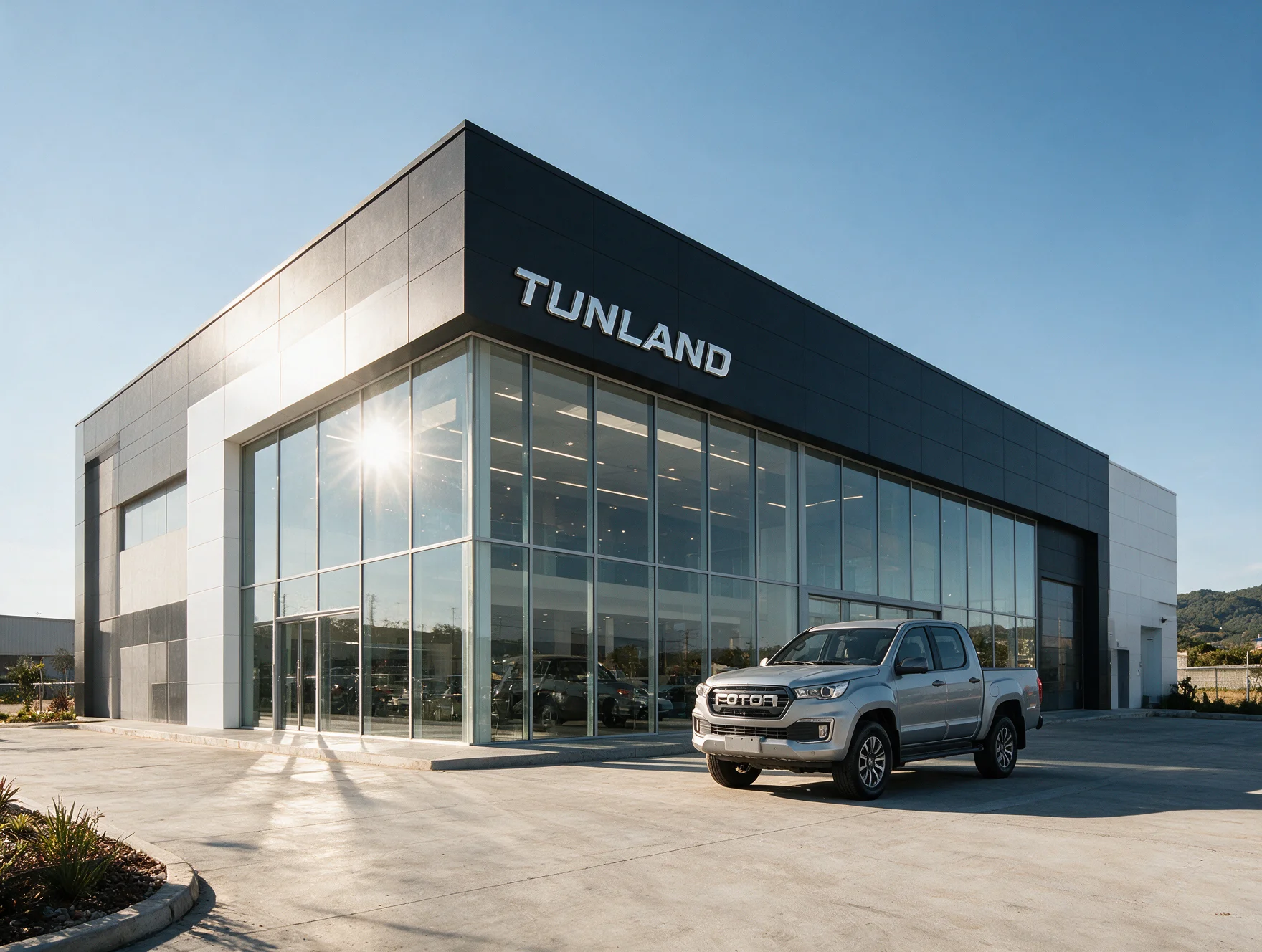 Fachada de la Sede Sur de Tunland
